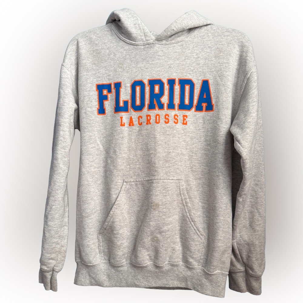 UF University of Florida Gators Lacrosse Gildan Hoodie, Small